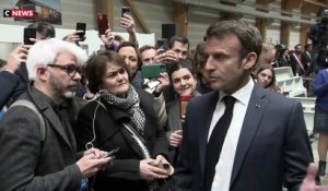 Emmanuel Macron : «Ce ne sont pas les casseroles qui feront avancer la France»