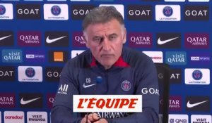 Galtier : « On n'a pas le droit au relâchement » - Foot - L1 - PSG