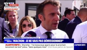Emmanuel Macron: "La démocratie, c'est dire ce qu'on va faire et faire ce qu'on a dit"