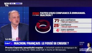 Bernard Sananès (Elabe): "L'impopularité, tous les présidents l'ont connue. Emmanuel Macron connaît lui l'hostilité"