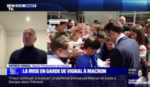 Pour Patrick Vignal (Renaissance), Emmanuel Macron devrait "laisser aller au contact" ses collaborateurs