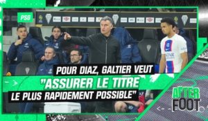 PSG : "Galtier veut assurer le titre le plus rapidement possible", explique Diaz