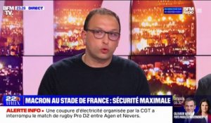 Karim Bacha (FSU 93) sur l'action syndicale au Stade de France: "Ce n'est pas un appel à perturber la rencontre"