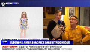 Éléonore Laloux, ambassadrice de la Barbie trisomique: "Cette Barbie, qui a une trisomie 21, a toute sa place parmi toutes les Barbie"