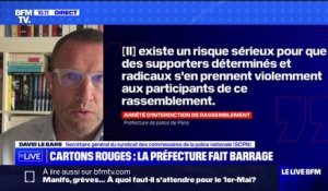 David Le Bars (SCPN): "Quand les matchs sont à risque, on augmente la quantité de policiers et de gendarmes, au bénéfice de tous"