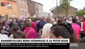 Vosges : Regardez les images de la marche rose s'est déroulée hier à Rambervillers en mémoire de Rose-Izabela âgée de 5 ans et retrouvée morte dans un sac-poubelle le 25 avril