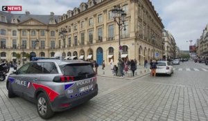 Braquage Place Vendôme, les suspects en fuite