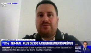 1er-Mai : "Demain, c'est une explosion sociale qui va se retrouver de partout sur le territoire", affirme le syndicaliste Julien Troccaz (Sud Rail