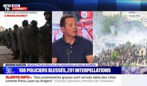 "Les policiers n'allaient pas au contact gratuitement": le témoignage de Jérôme Durain (PS) , observateur au sein de la BRAV