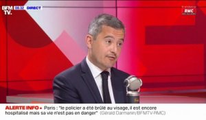1er-Mai: "Il y a eu 540 interpellations au niveau national, dont 305 à Paris", annonce Gérald Darmanin