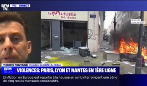 Commerces visés lors des manifestations: "Il y a une peur qui s'installe" estime Thierry Fontaine (UMIH)