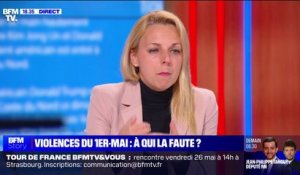 Violences du 1er-mai: "On a laissé cette violence s'imprégner dans notre pays" estime Edwige Diaz (RN)