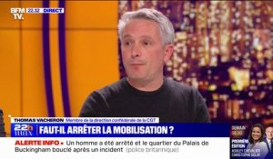 1er-mai: "Les 0,1% de manifestants violents occupent 99% de la communication du gouvernement" déplore Thomas Vacheron (CGT)