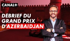 Julien Débrief le Grand Prix d'Azerbaidjan F1