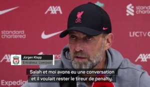 Klopp : "Salah voulait rester le tireur de penalty"