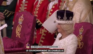 Couronnement de Charles III : le couronnement de la reine Camilla
