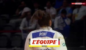 Le replay du combat de Blandine Pont du 3e tour (- 48kg F) - Judo - Mondiaux