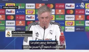 Demies - Ancelotti : "Obtenir une petite avance"