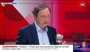 Michel-Edouard Leclerc sur l'inflation: "On ne reviendra jamais aux prix d'avant"