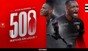 Steve Mandanda, 500 matchs de Ligue 1
