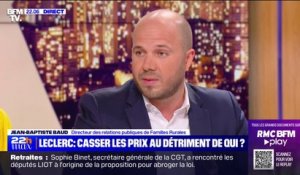 Trimestre anti-inflation: "Ça a été une opportunité pour les distributeurs de faire du placement de produit" estime Jean-Baptiste Baud (Famille Rurales)