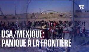 USA/Mexique: migrants, panique à la frontière