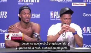 Heat - Lowry : "Le côté physique fait partie de la NBA, surtout en playoffs"