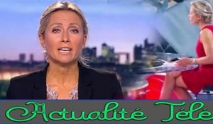 Anne Sophie Lapix dévoile ses jambes en plein JT de France 2 et crée la polémique