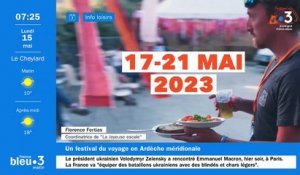 15/05/2023 - Le 6/9 de France Bleu Drôme Ardèche en vidéo