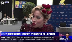Zapping du 15/05 : La Zarra se défend d'avoir fait un doigt d'honneur à L'Eurovision