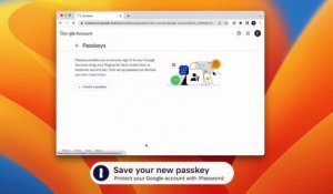 Présentation des Passkeys avec 1Password