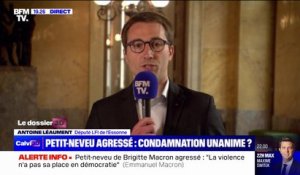 Agression du petit-neveu de Brigitte Macron: "Cette violence est inqualifiable" pour Antoine Léaument (LFI)