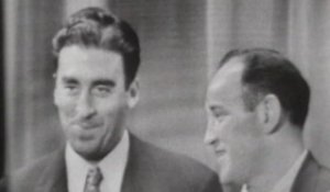Sal Maglie - Sal Maglie, Eddie Stanki, Bobby Thomson of The NY Giants & Alli Reynolds Phil Rizzuto of The NY Yankees (Live On The Ed Sullivan Show, October 7, 1951)