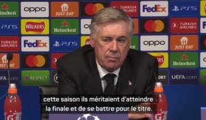 Demies - Ancelotti : “City méritait de gagner”