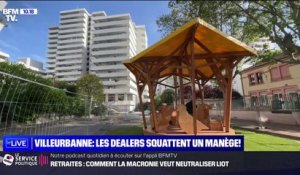 À Villeurbanne, les habitants en colère contre des dealers qui squattent une aire de jeux pour enfants