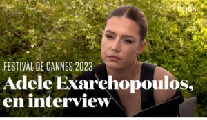 A Cannes, Adèle Exarchopoulos défend "le Règne animal" de Thomas Cailley