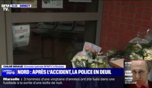 Policiers tués dans un accident de voiture dans le Nord: le commissariat de Roubaix en deuil