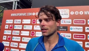 ATP - Lyon 2023 - Grégoire Barrère : "Ce n'est pas évident de jouer contre Corentin Moutet !"