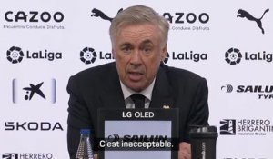35e j. - Ancelotti sur le racisme envers Vinicius : "C'est inacceptable, la Liga a un problème"