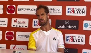 ATP - Lyon - Richard Gasquet : "La terre battue, ça commence vraiment à devenir compliqué"
