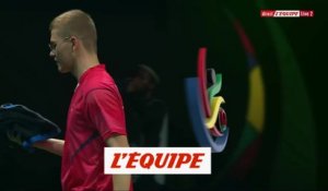 Le replay du 2e tour d'Alexis Lebrun - Tennis de table - Championnats du monde