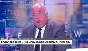 Gérard Larcher : «Ce drame est révélateur de toutes les violences que nous vivons dans notre pays»