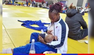 Championne de judo et maman : Clarisse Agbégnénou dénonce l'abandon des mères athlètes dans le sport