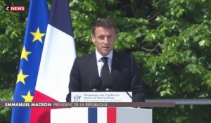 Hommage national aux policiers tués dans le Nord : Emmanuel Macron dénonce les «comportements qui tuent»
