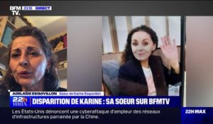 Disparition de Karine Esquivillon: "Elle ne m'a rien confié, rien dit d'un désarroi profond" témoigne sa sœur, Adélaïde Esquivillon