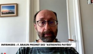 Thierry Amouroux : «Les normes internationales, c'est 6 à 8 patients par infirmier. En France, c'est le double. On ne peut pas faire une prise en charge correcte dans de telles conditions [...] il y a une perte de sens»