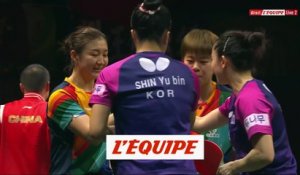 Le replay de la finale du double dames - Tennis de table - Championnats du monde