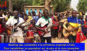 Tchad : meeting des conseillers à la Primature organisé à Kelo pour la paix et le vivre-ensemble