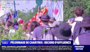 Affluence record pour le pèlerinage de Pentecôte entre Paris et Chartres