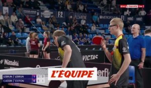 Le replay de la demi-finale des frères Lebrun - Tennis De Table - Championnats de France